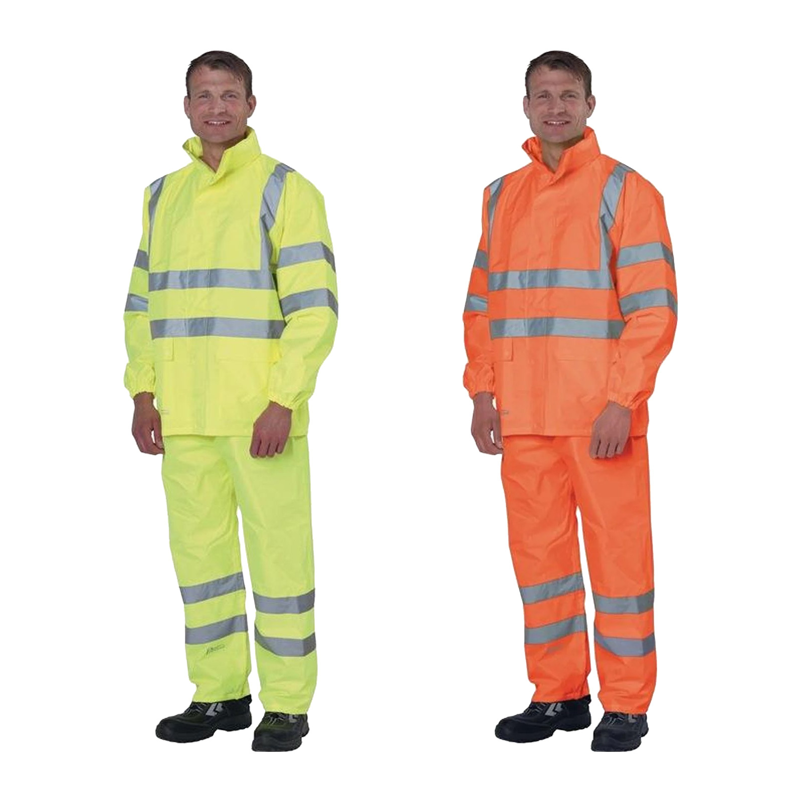 ASATEX Warnschutzregenhose PREVENT einfarbig