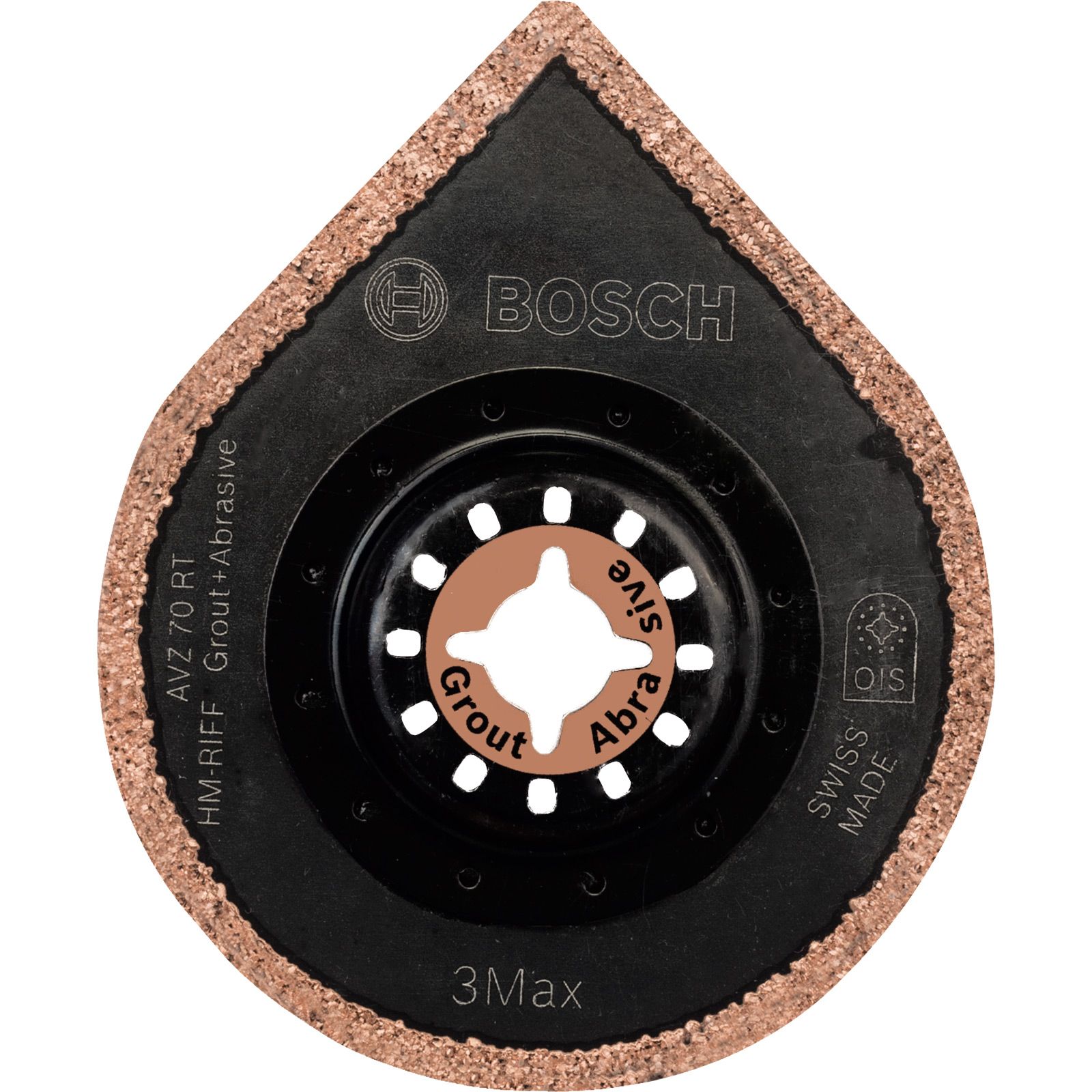 Bosch Carbide-RIFF Mörtelentferner Starlock AVZ 70 RT4 3 max 70 mm - 2609256C51