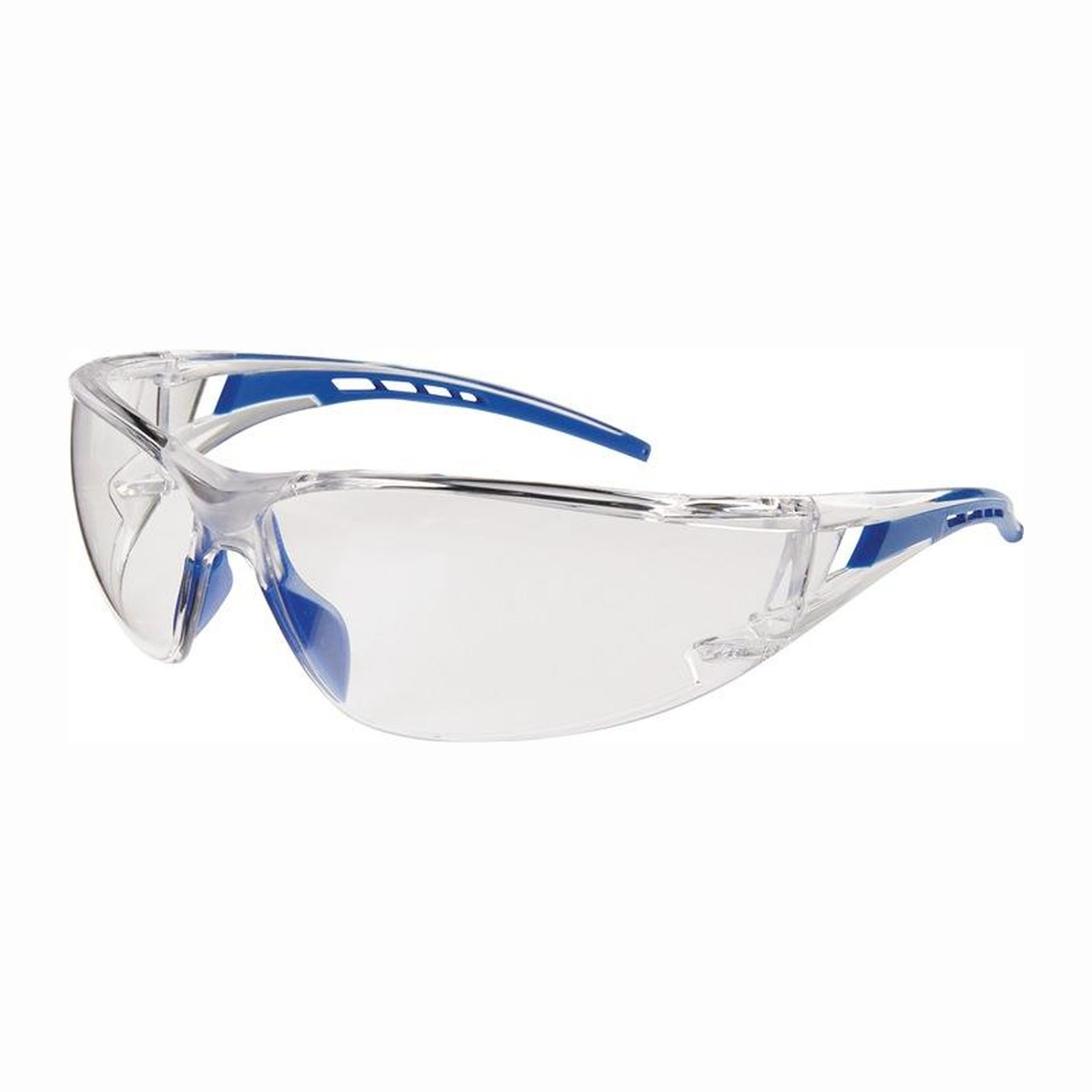 Schutzbrille Falcon 2 EN 166 Bügel blau Scheibe klar - 9919