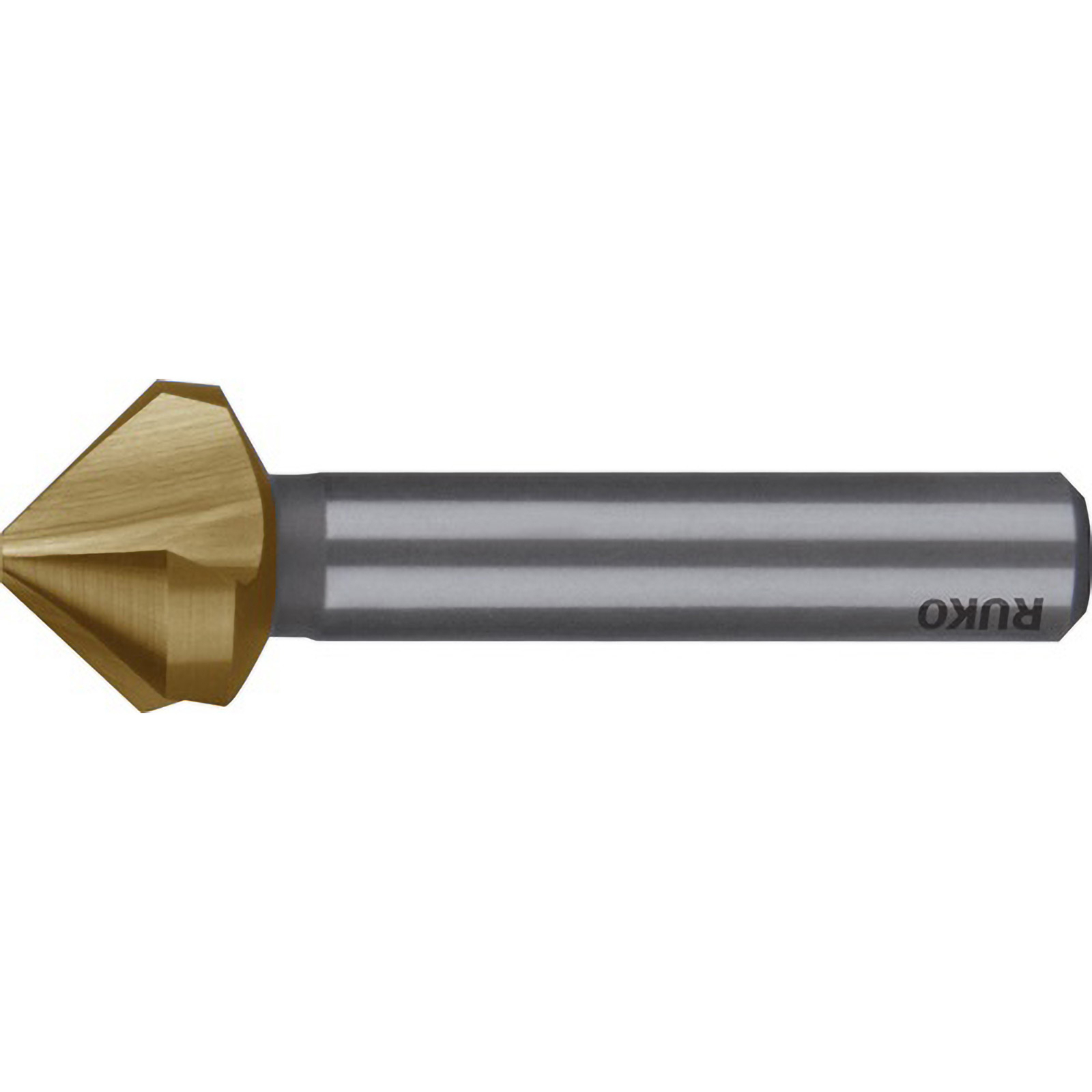 RUKO Kegel- und Entgratsenker DIN 335 Form C 90° HSS TiN