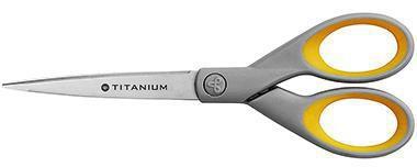 Westcott Schere Titanium Super E-30470 00 18cm grau/gelb