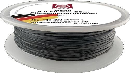 Overmann Fliesenlegergummi Länge 20 m Stärke 0,5 mm - G 240