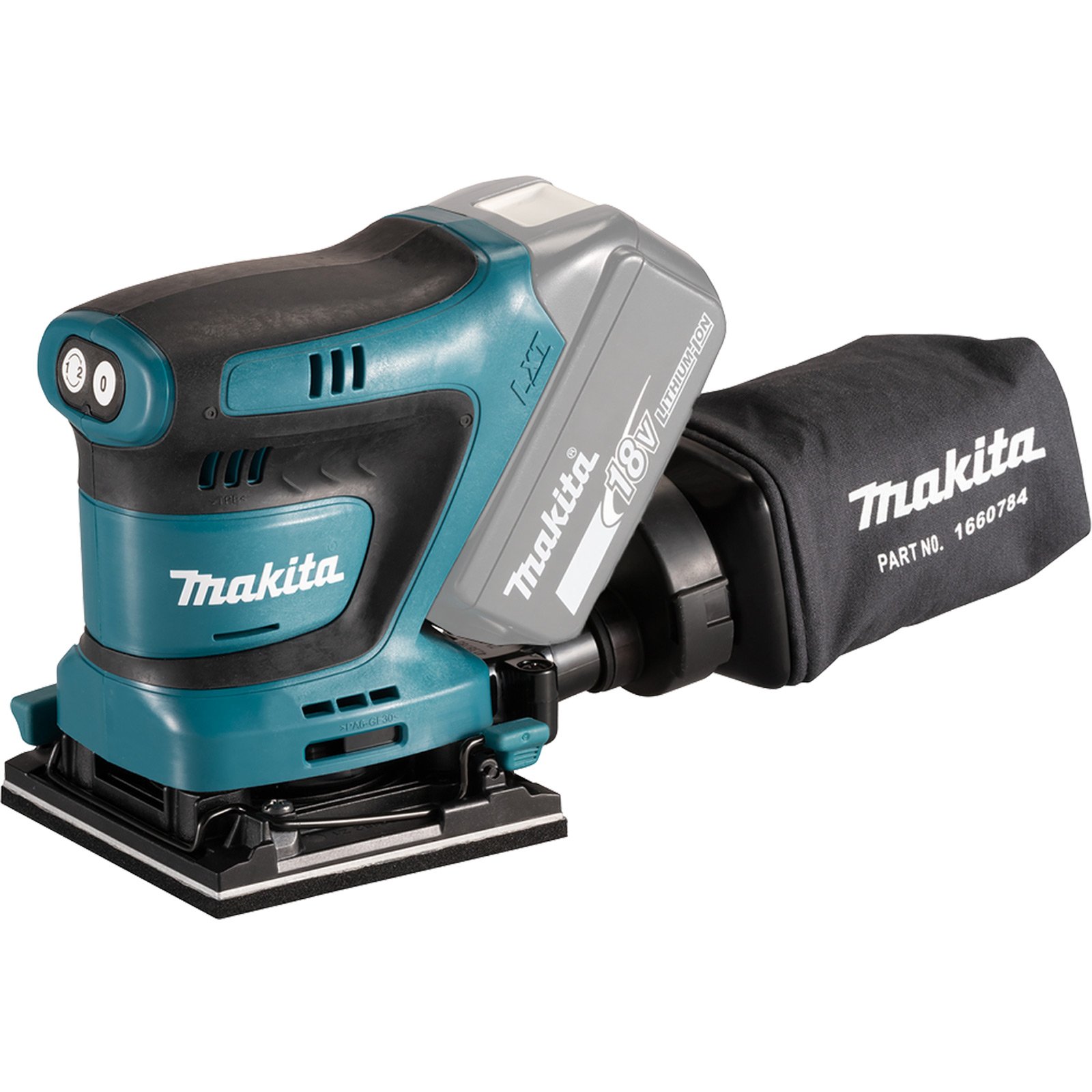 Makita DBO480Z Akku-Schwingschleifer 18V Solo