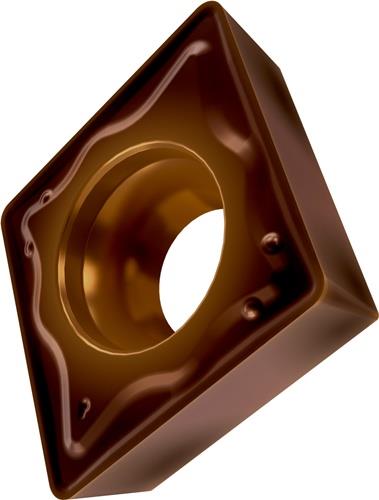 Drehwendeschneidplatte ISO CCMT 120412E-RM:T8430 D.5,5mm PVD beschichtet PRAMET