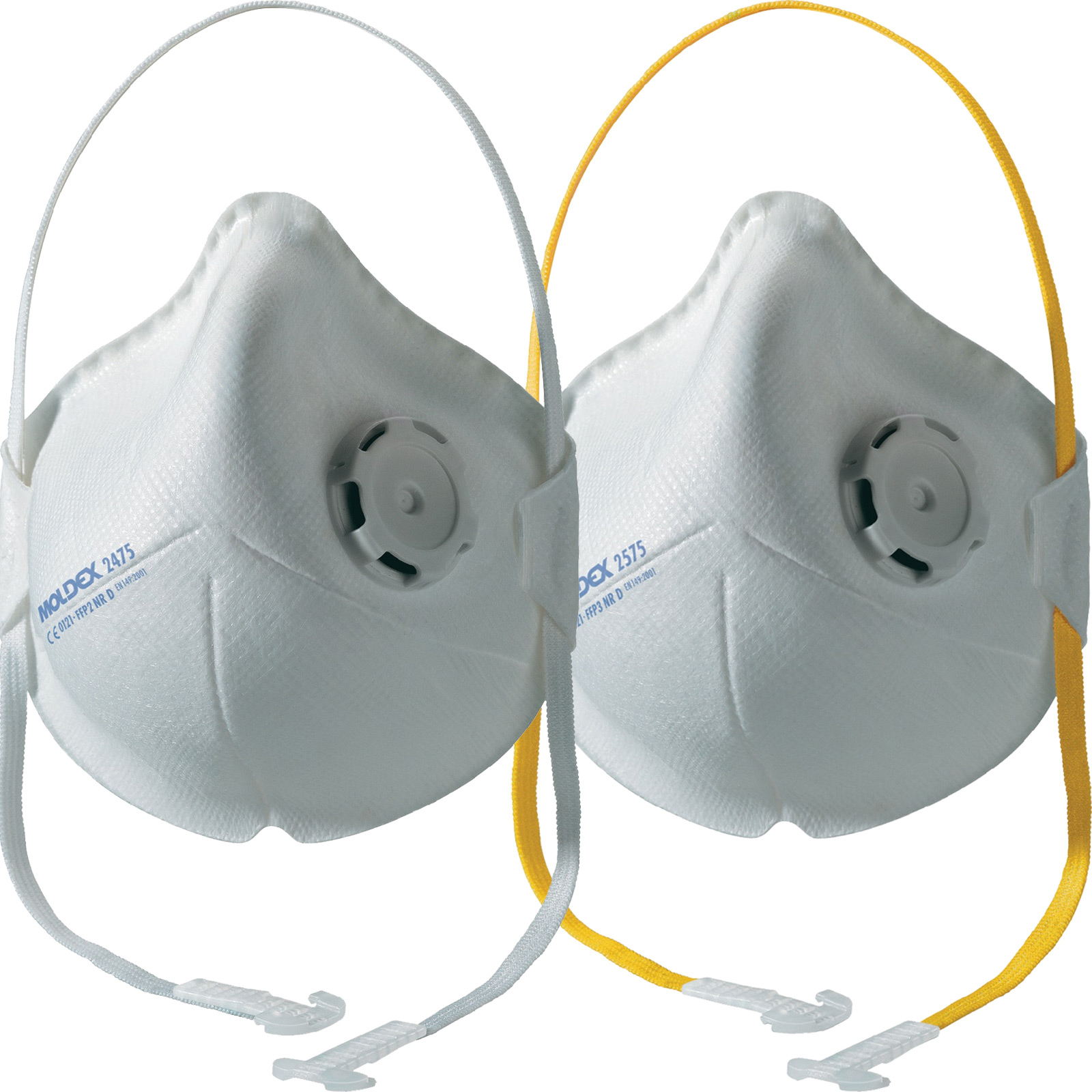 Moldex 10x Atemschutzmaske Smart Pocket® mit Ausatemventil faltbar