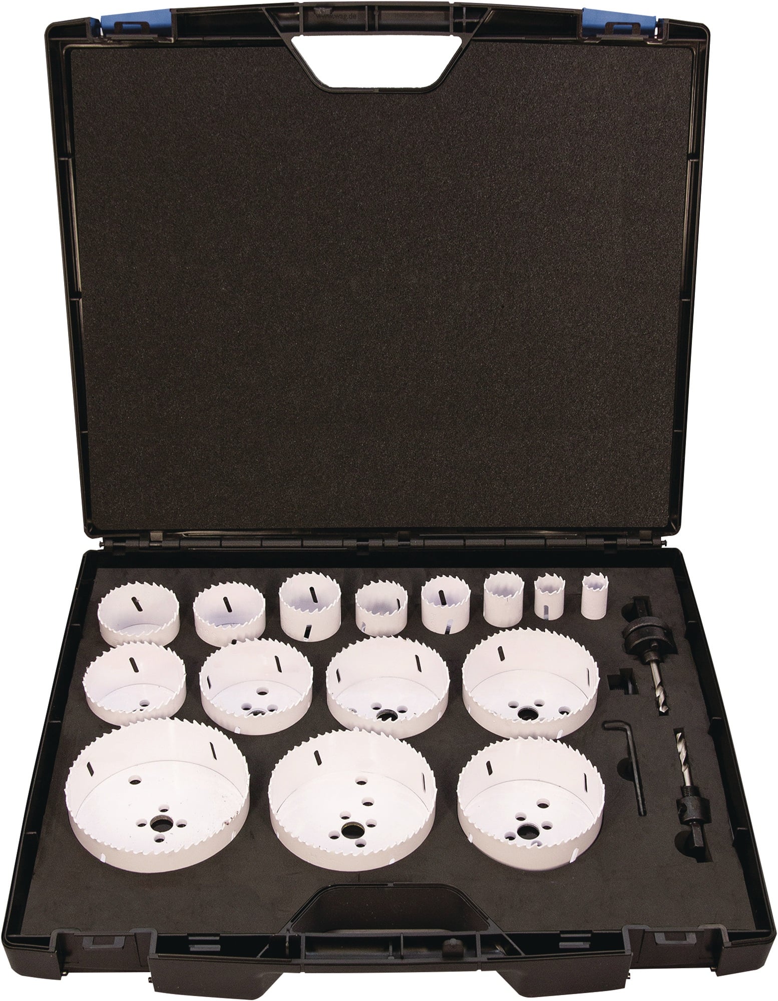 Lochsägensatz 17-tlg.19-114mm Schnitt-T.38mm Bi-Metall TECWERK