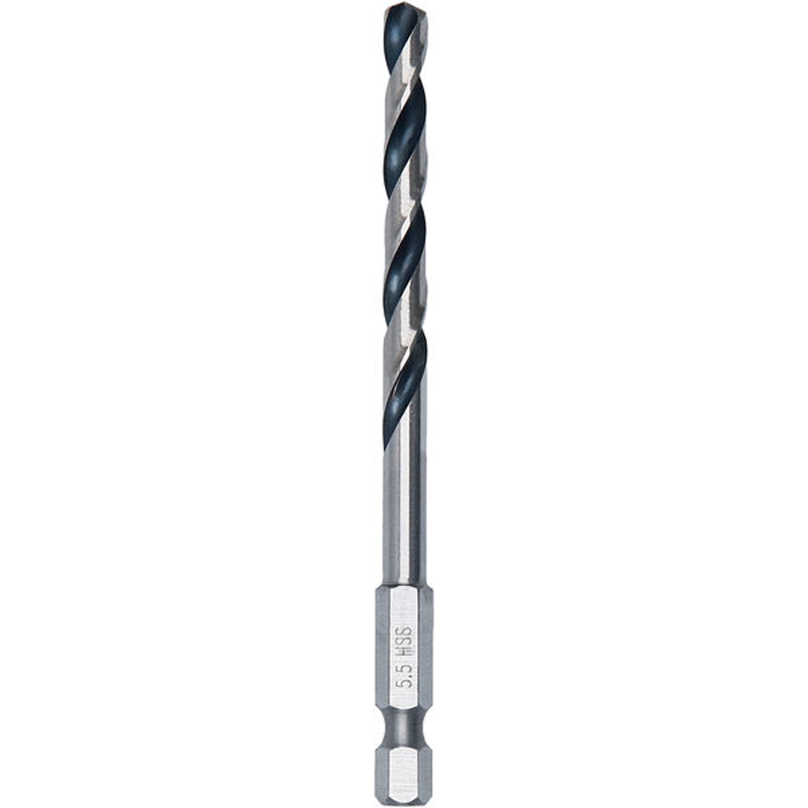 Bosch Metal HSS Spiralbohrer 5,5 x 57 x 98 mm HEX 1/4 Schaft - 2608577873