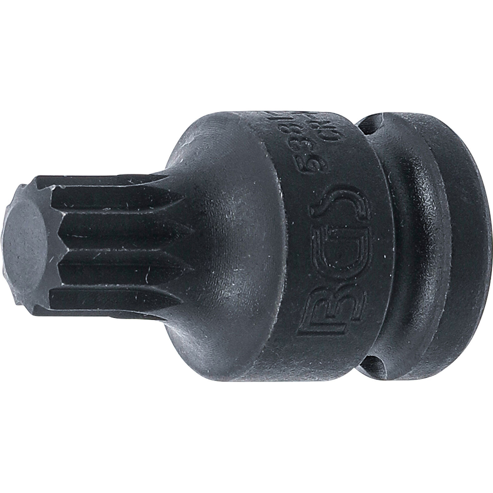 BGS Kraft-Bit-Einsatz Antrieb Innenvierkant 12,5 mm (1/2") Innenvielzahn (für XZN) M14 - 5381-M14