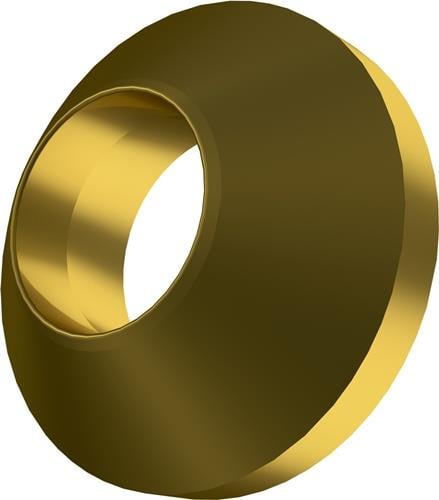 Scarfing-Schneidring ISO PSR1-R7:5040 Rohrinnen-D. 22mm MT-CVD beschichtet Gold