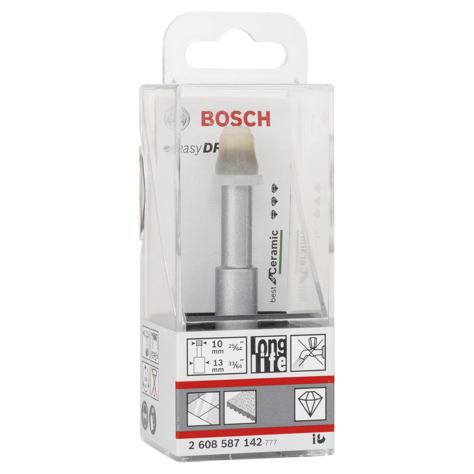 Bosch Diamanttrockenbohrer Easy Dry Best for Ceramic 10 x 33 mm - 2608587142