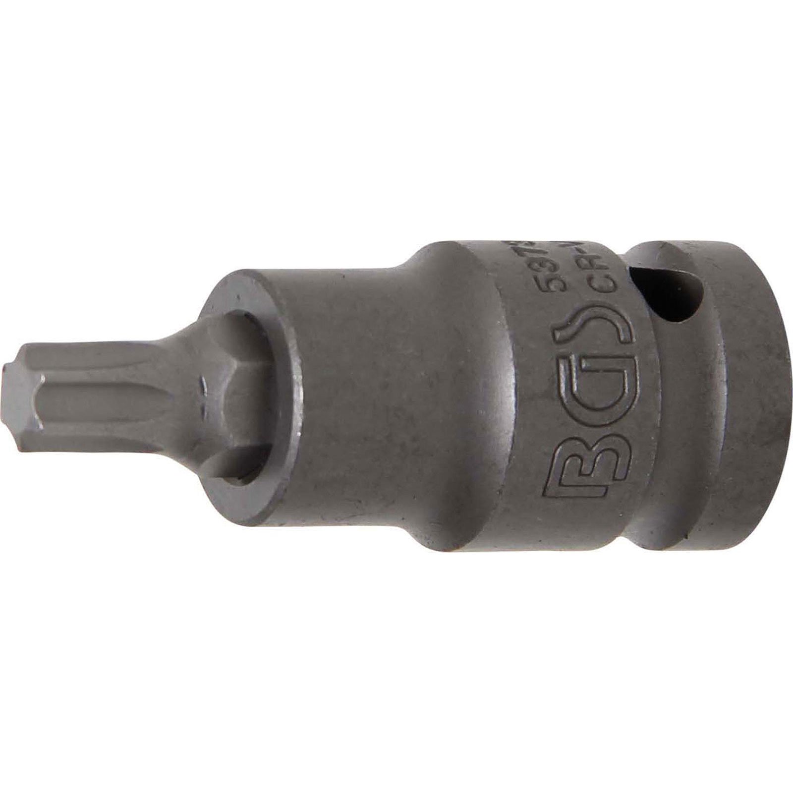 BGS Kraft-Bit-Einsatz Antrieb Innenvierkant 12,5 mm (1/2") T-Profil (für Torx) T45 - 5373