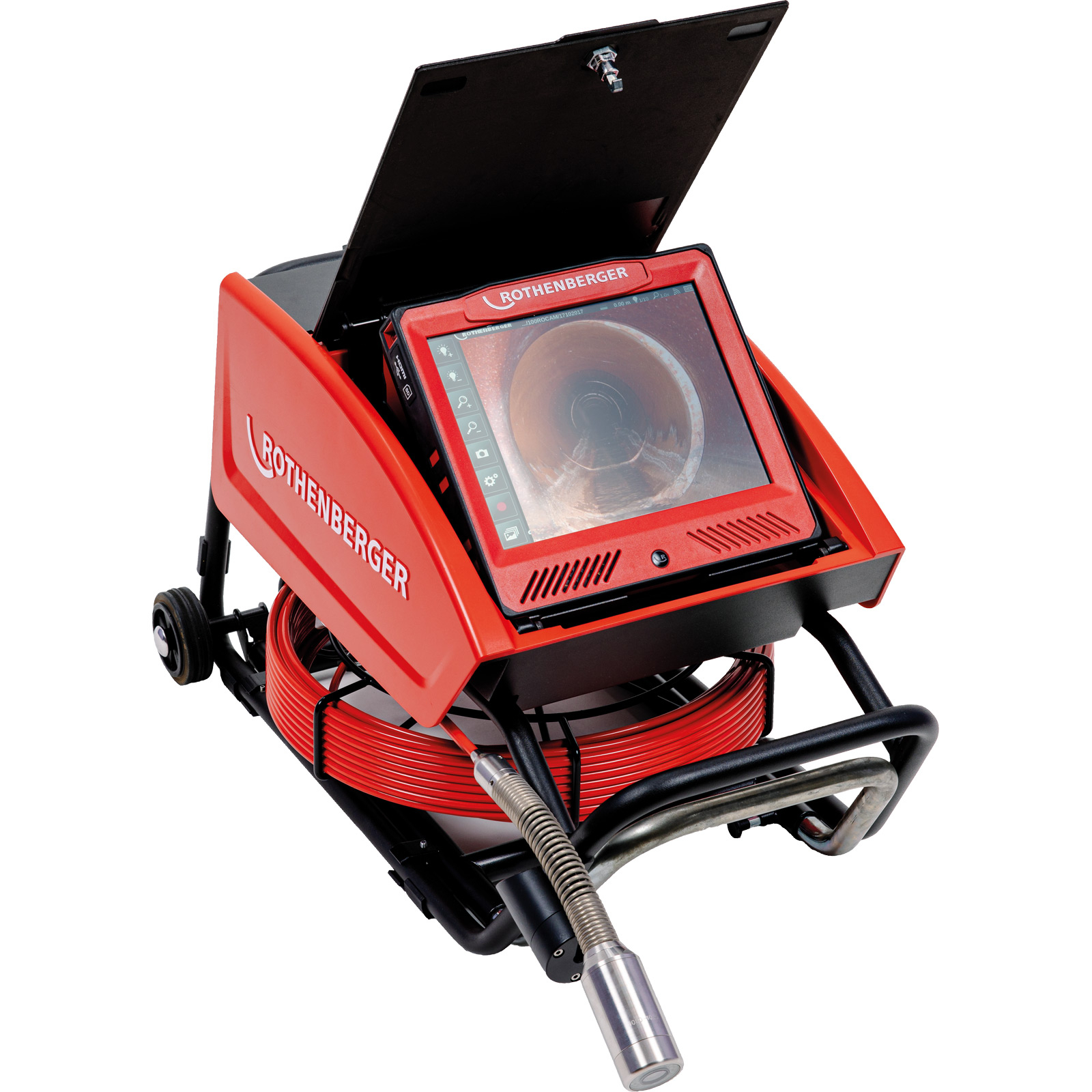 ROTHENBERGER ROCAM 4 Plus Inspektionskamera - 30m Kabel, 40mm Kopf EU - 1500002614