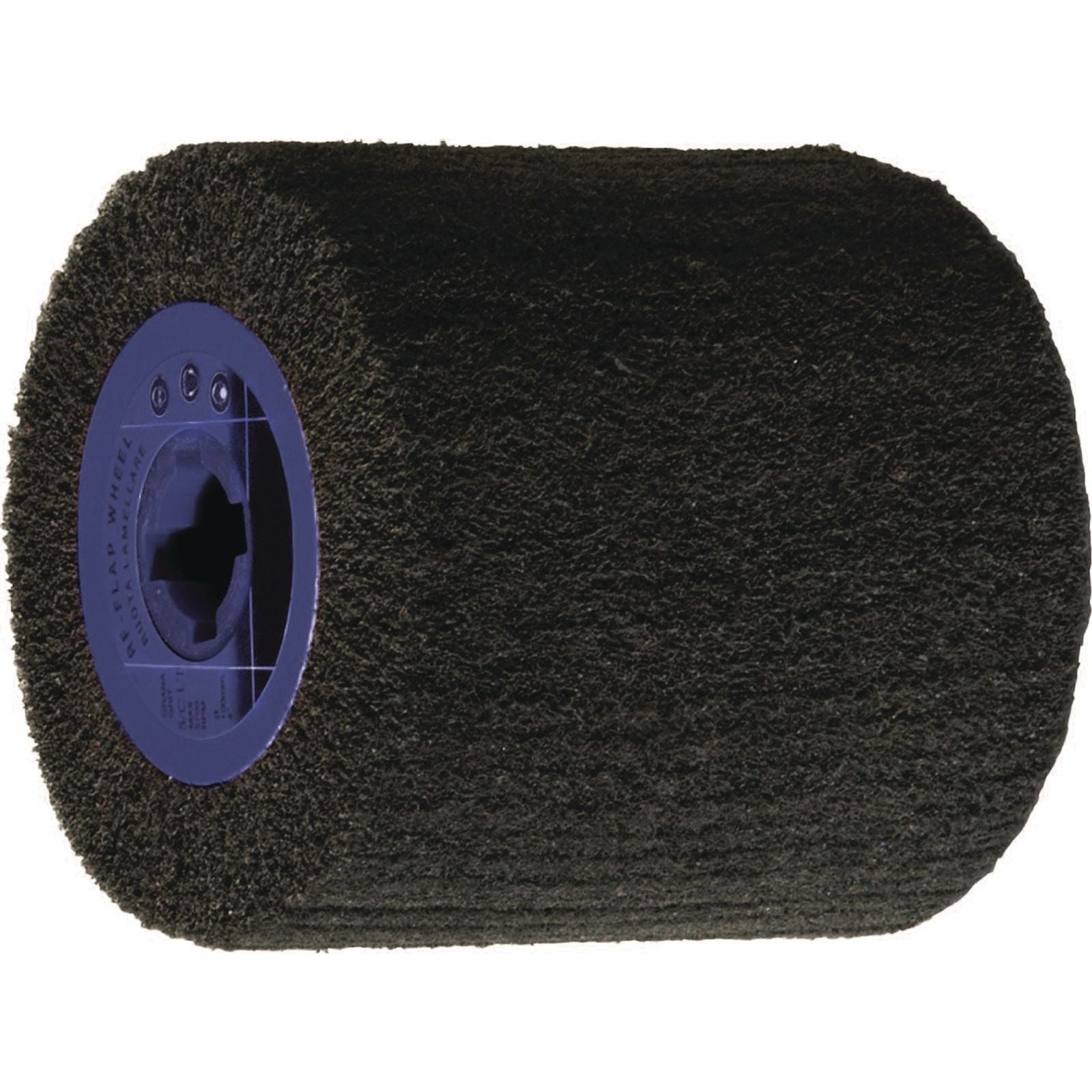 Satinierwalze Vlies 80 coarse braun Ø110xB100mm 19mm TECWERK