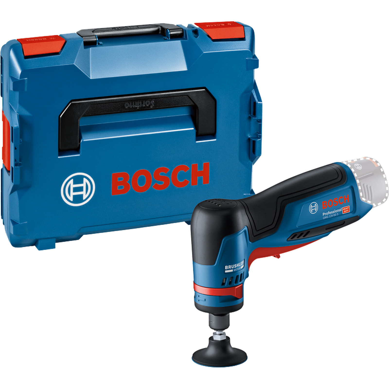 Bosch Geradschleifer GWG 12V-50 S Solo in L-Boxx - 06013A7001