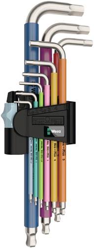 Wera Winkelschraubendrehersatz 3950 SPKL/9 SM 9tlg. - 5022669001