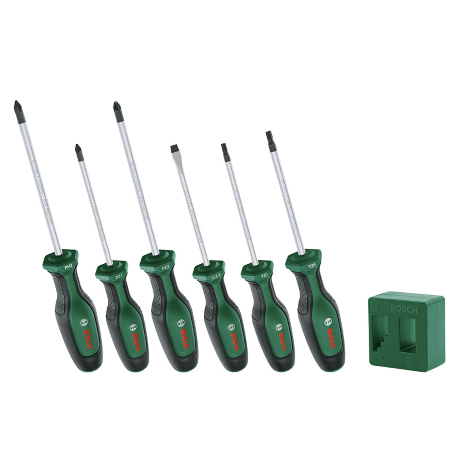 Bosch DIY Schraubendreher+Magnetisierer Set,6x - 1600A02W7L