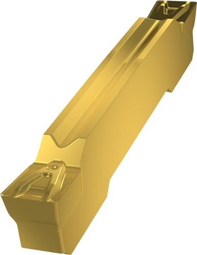 Wendeschneidplatte ISO GL3-D300M02-GM:G8330 Breite 3mm PVD beschichtet Gold
