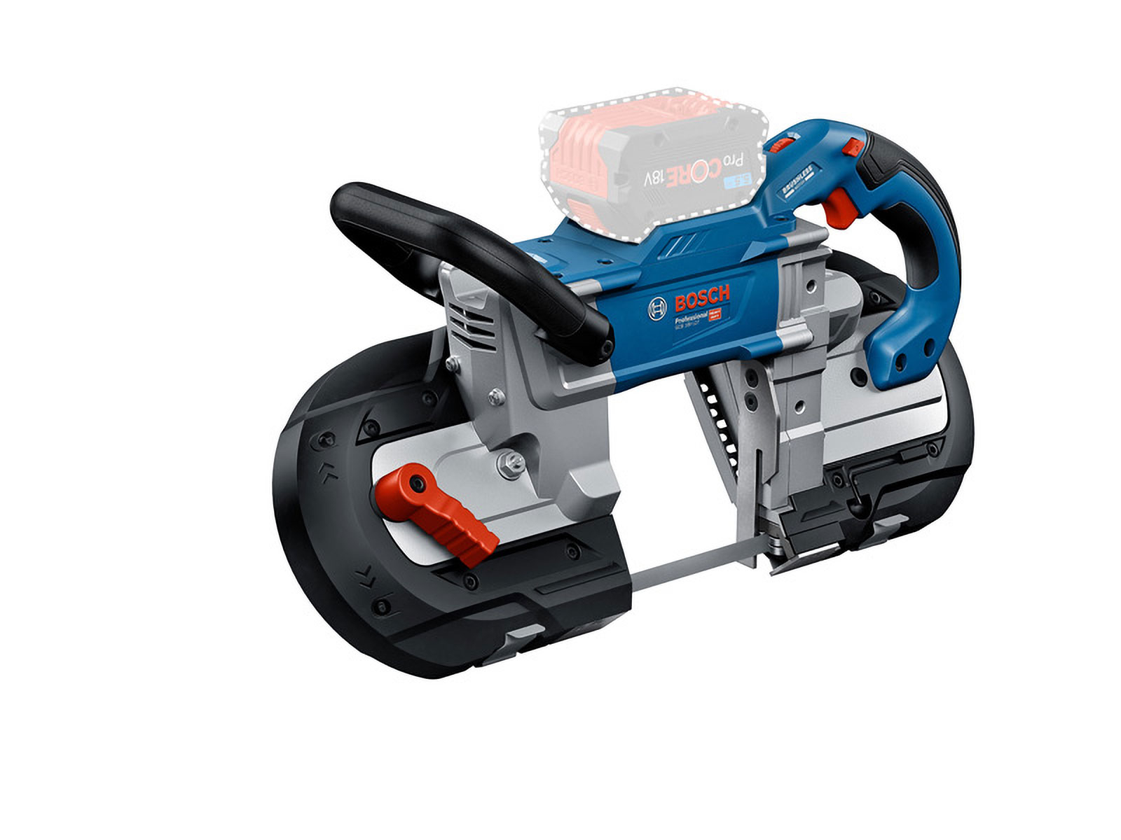 Bosch Akku-Bandsäge GCB 18V-127 Solo - 06012B7000