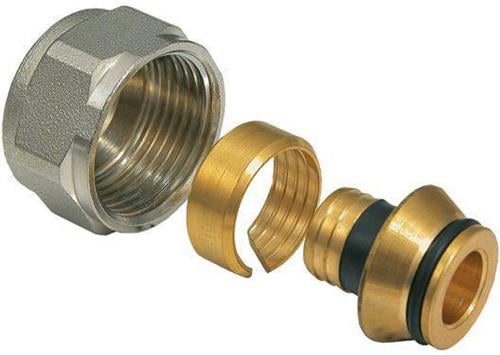 Multitubo Verschraubung f Eurokonus 16mmx3/4Z