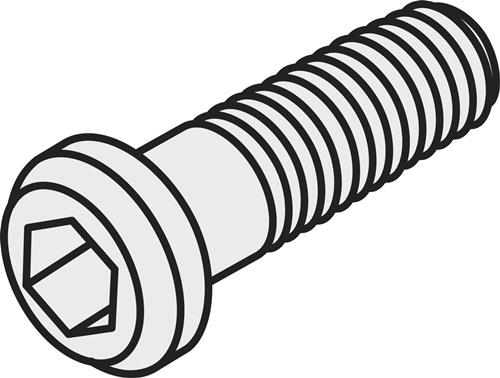 Torx-Senkkopfschraube ISO US 83 Bruttogewicht 6,4g PRAMET