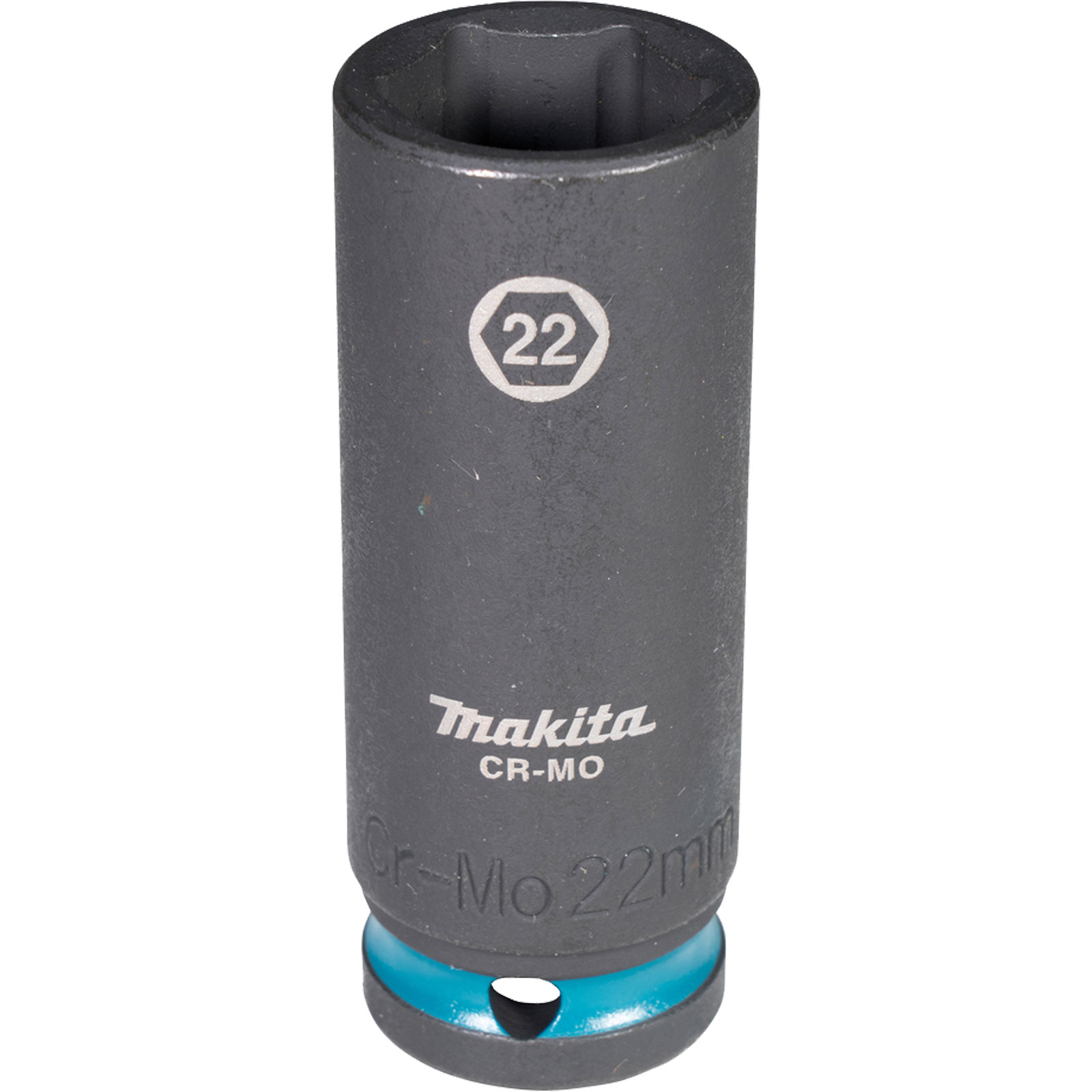 Makita E-16514 Steckschlüssel 1/2" SW22 Impact Black lang