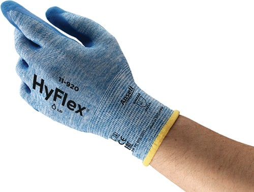 ANSELL Handschuhe HyFlex 11-920 blau EN 388 PSA II 12 Paar