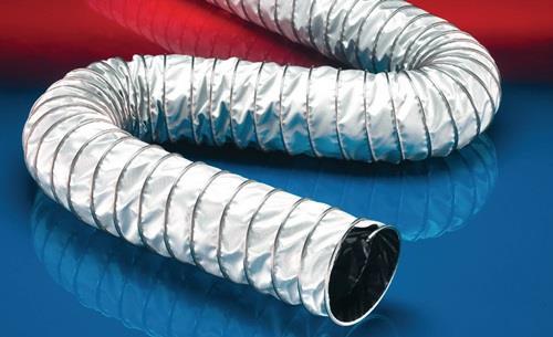 Absaug- u.Gebläseschlauch CP PTFE_GLASS-INOX 471 EC 120mm 132,00mm 3m