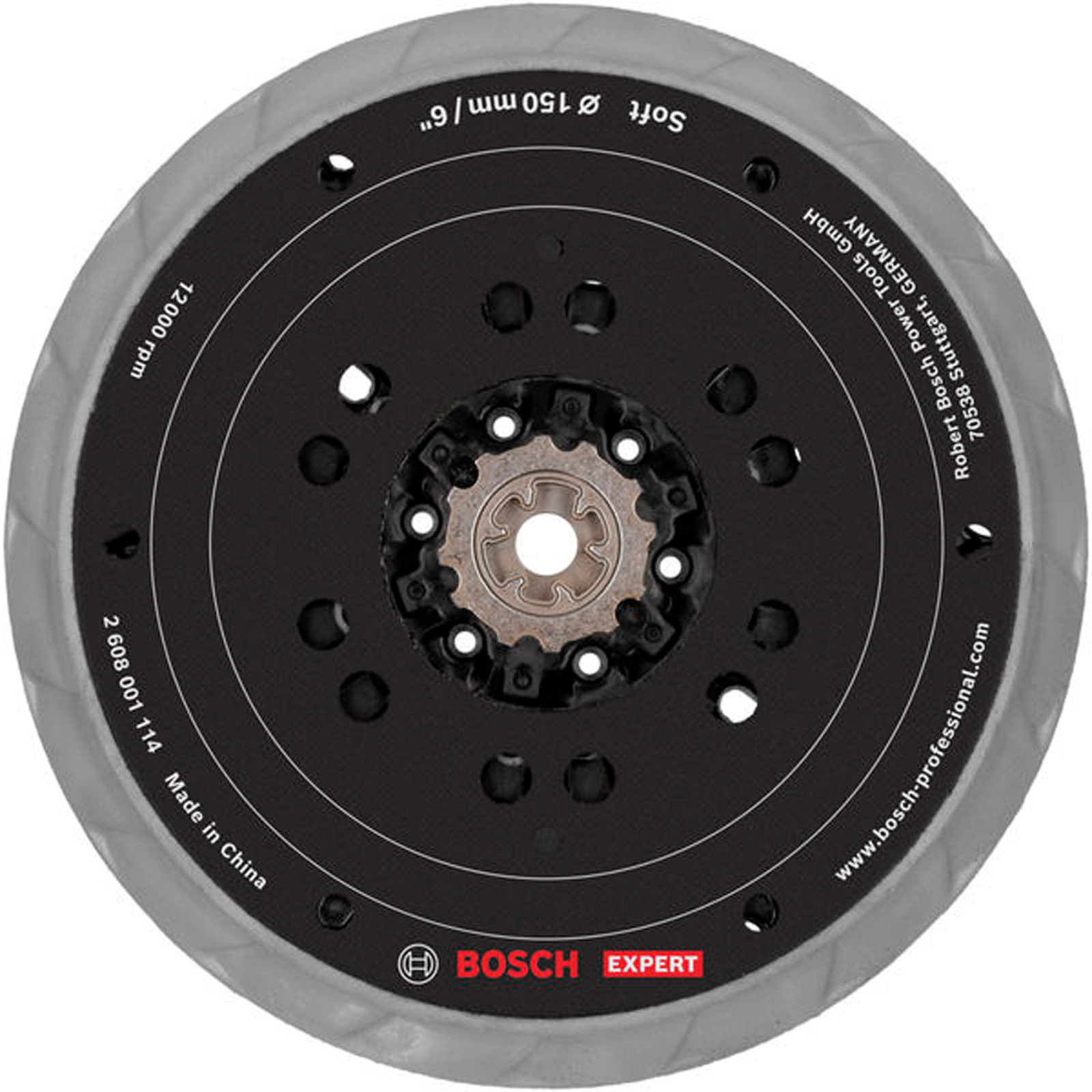Bosch EXPERT Multihole Schleifteller weich 150 mm - 2608001114