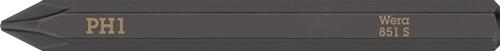 Bit 851 S PH 1x70mm 1/4 Zoll PH 1x70mm L.70mm WERA