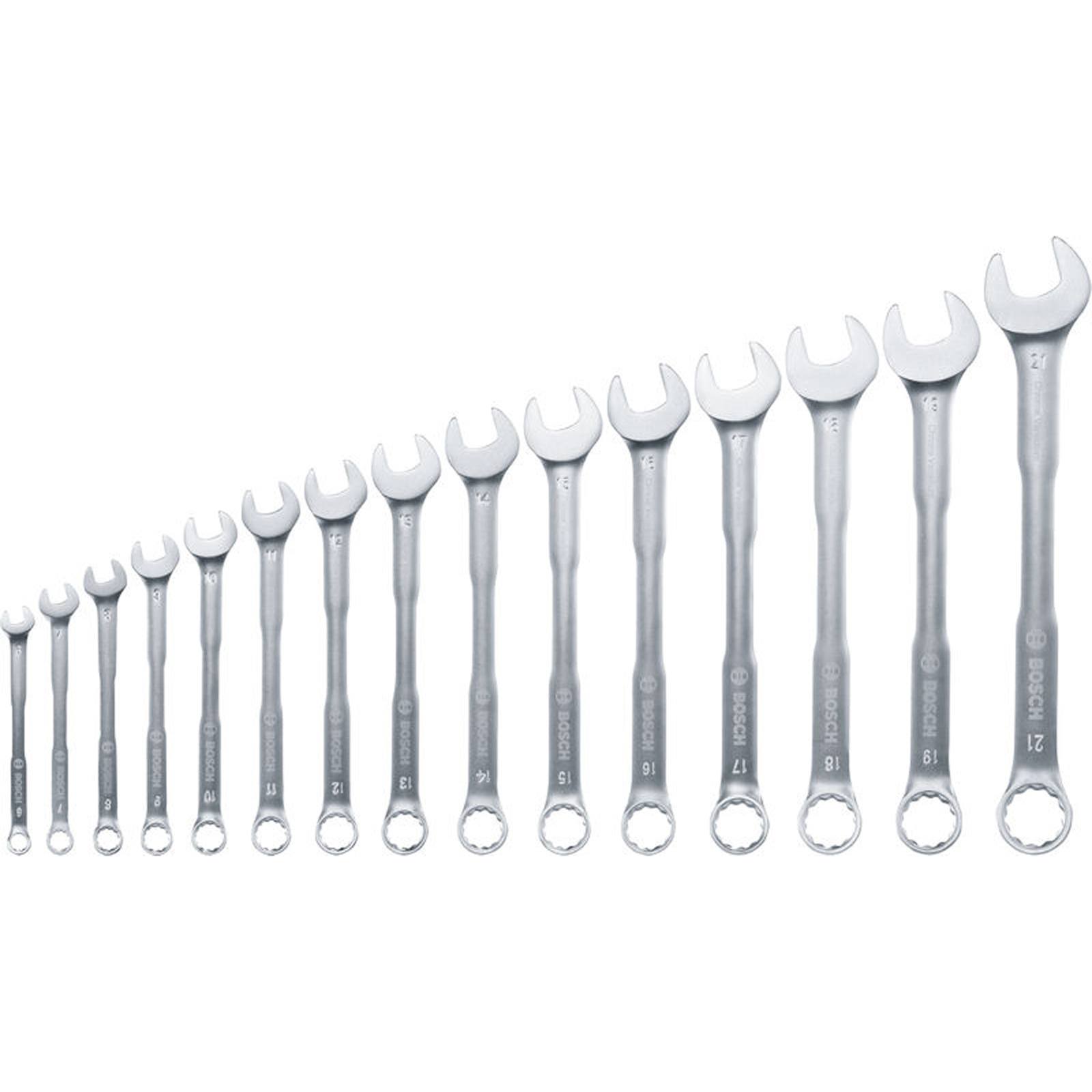 Bosch Ring-Maulschlüssel-Set, 6-21 mm 15-tlg. - 1600A03AH5