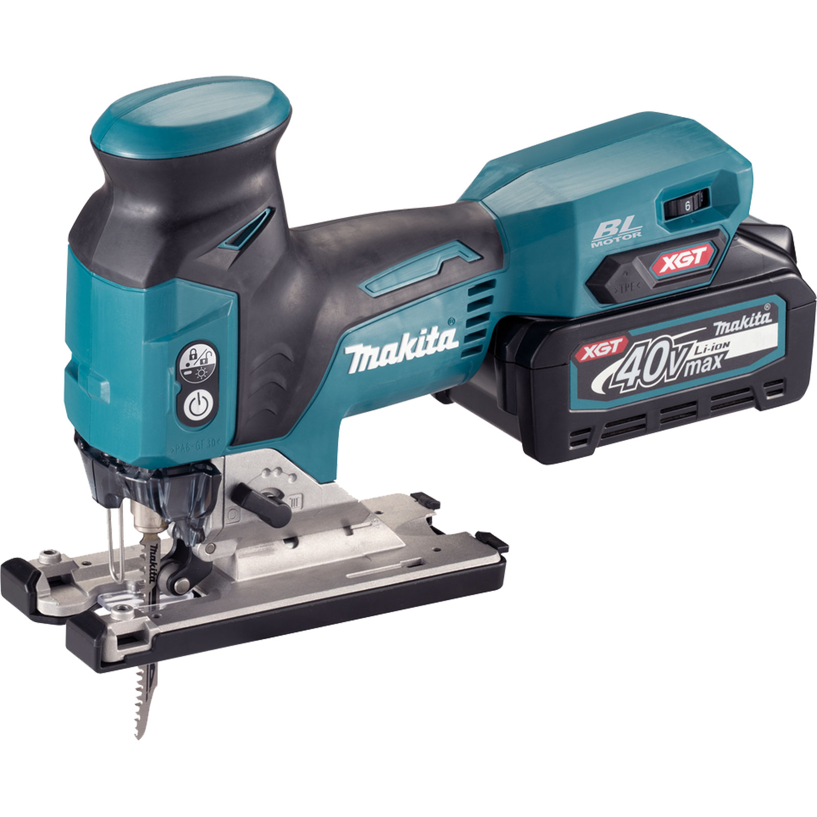 Makita JV001GD101 Akku-Pendelhubstichsäge 40 V max. / 1x 2,5 Ah Akku + Ladegerät im MAKPAC