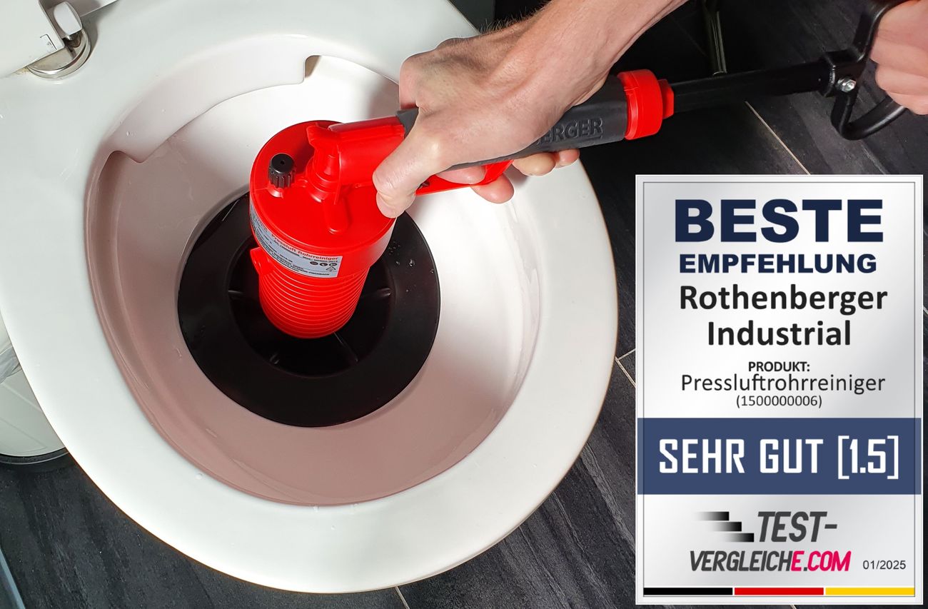 ROTHENBERGER Industrial Pressluft-Rohrreiniger