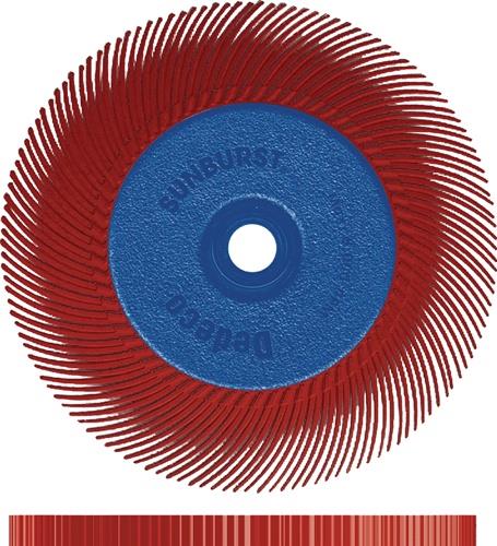 Radialbürste Sunburst Ø152xB12,7x25,4mm 220 Form DISC RA PREMIUM