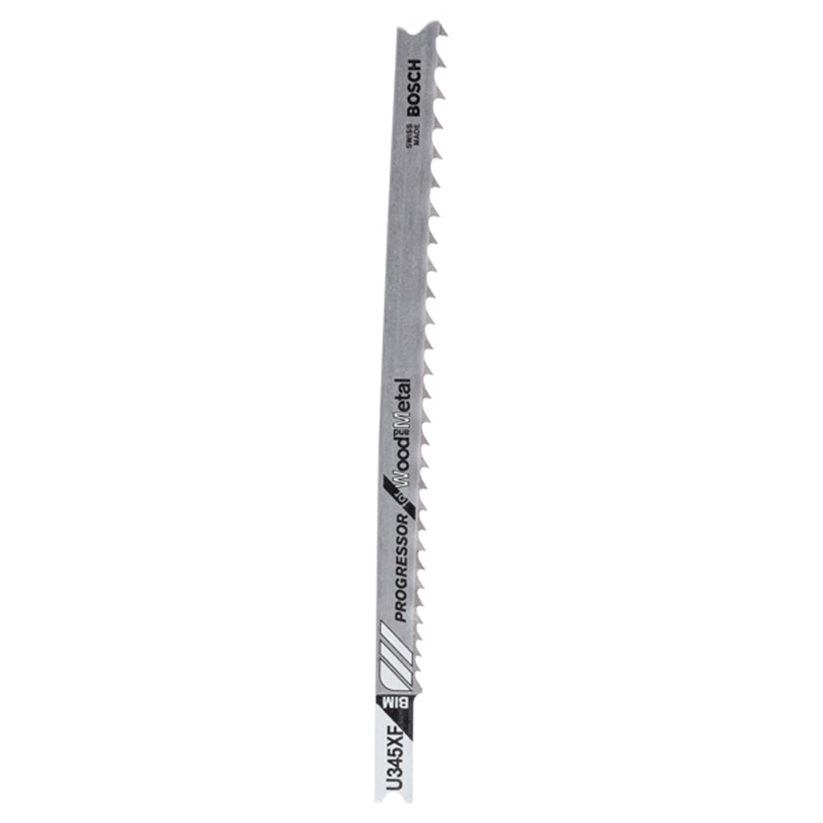 Bosch Stichsägeblatt U 345 XF Progressor for Wood and Metal - 2609256772