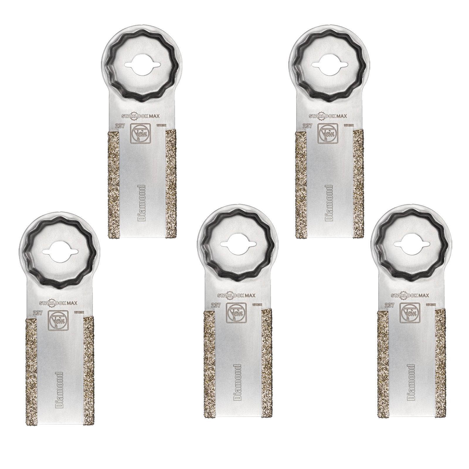 Fein 5x Diamant-Reinigungsmesser StarlockMax 31 mm - 63903237230
