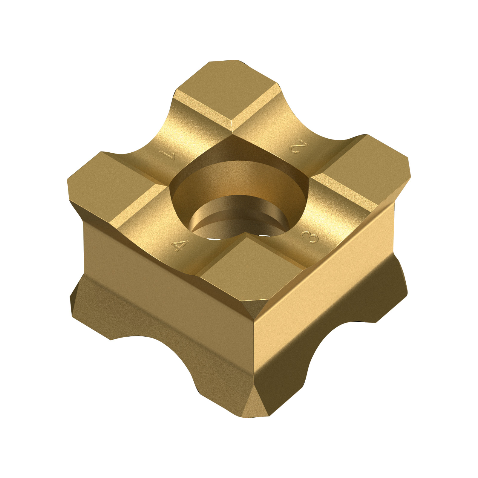 Fein 10x Wendeschneidplatte KX 4 mm uni - 64302015010