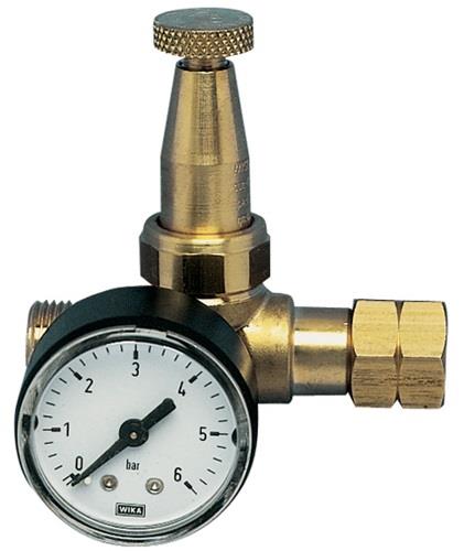 GCE KAYSER Propankleindruckregler Mini mit Manometer - 44311