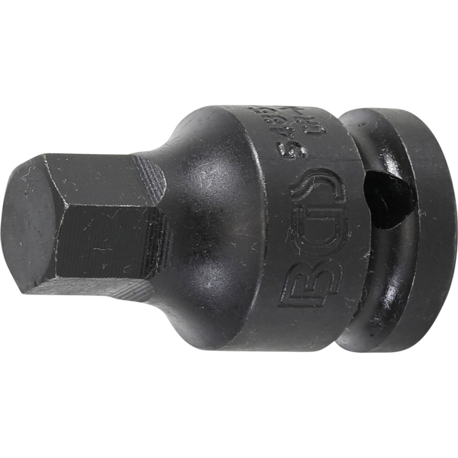 BGS Kraft-Bit-Einsatz Antrieb Innenvierkant 12,5 mm (1/2") Innensechskant 13 mm - 5485-13