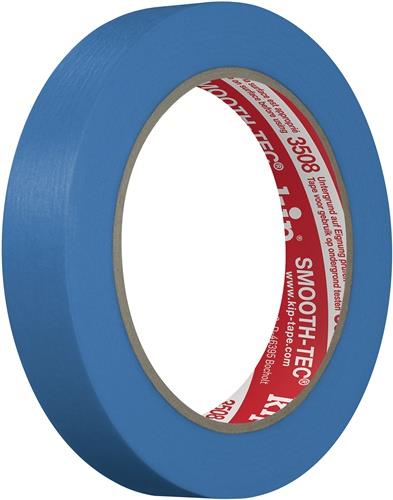 Glattkreppband 3508 SMOOTH-TEC® glatt blau L.50m B.18mm KIP