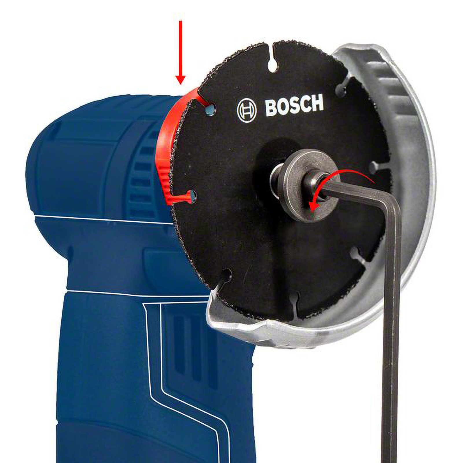 Bosch EXPERT MultiMaterial X-LOCK Diamanttrennscheiben 125 x 22,23 x 2,4 x 12 mm - 2608901597