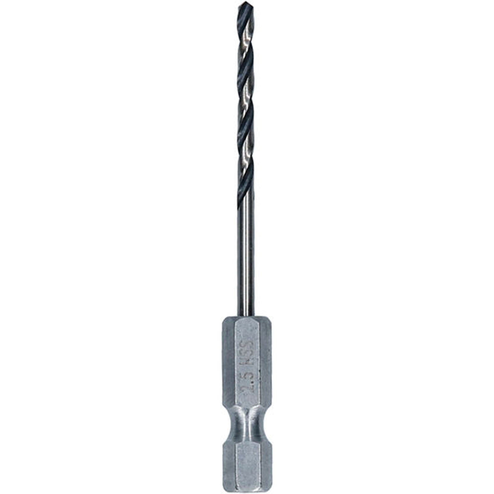 Bosch Metal HSS Spiralbohrer 2,5 x 30 x 69 mm HEX 1/4 Schaft - 2608577864