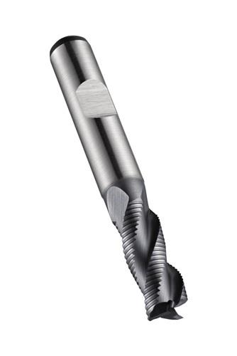 Schaftfräser C922 DIN 844 K D.9mm Schneiden-L.19mm HSS-E-PM ALCRONA 35Grad Z.3