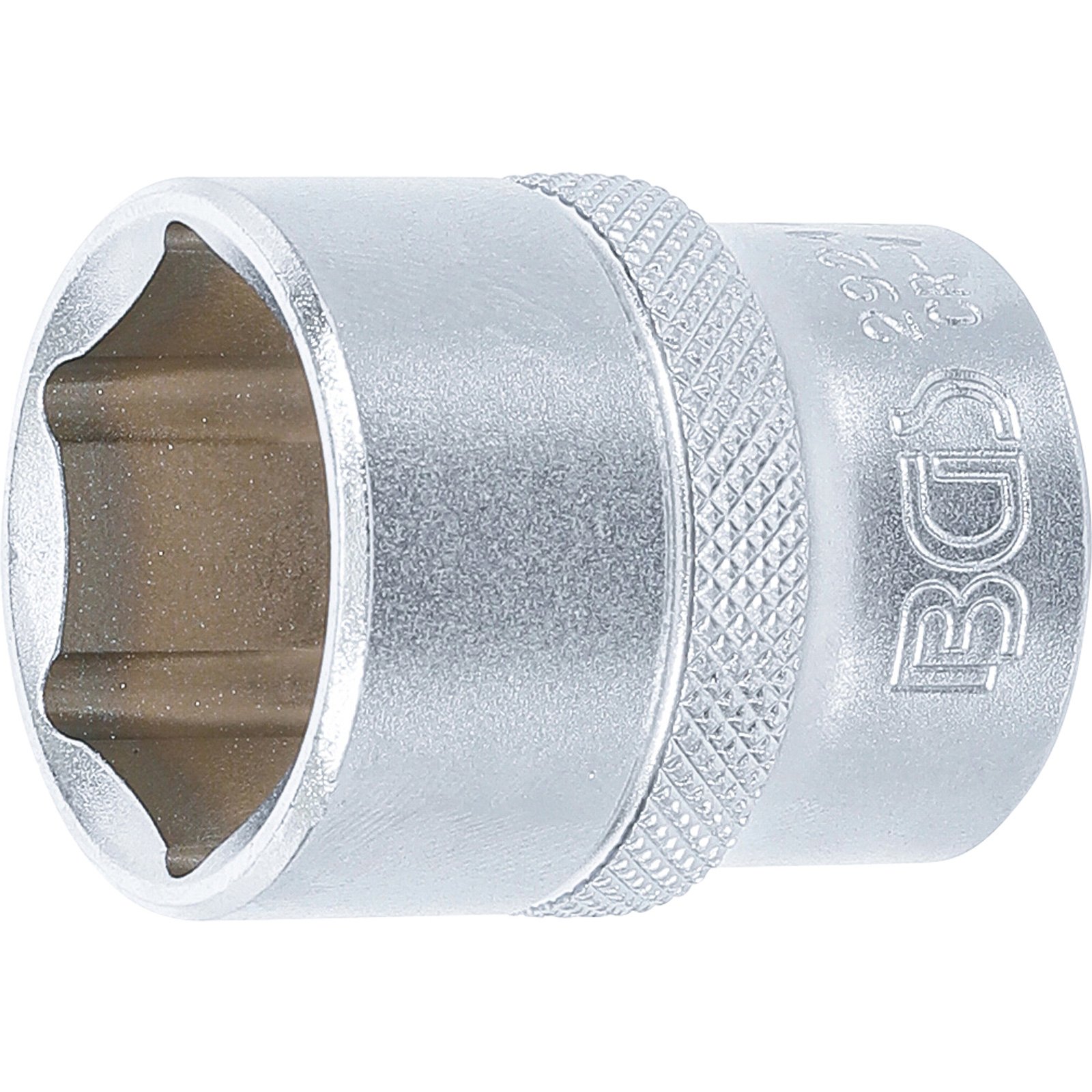 BGS Steckschlüssel-Einsatz Sechskant Antrieb Innenvierkant 12,5 mm (1/2") SW 24 mm - 2924