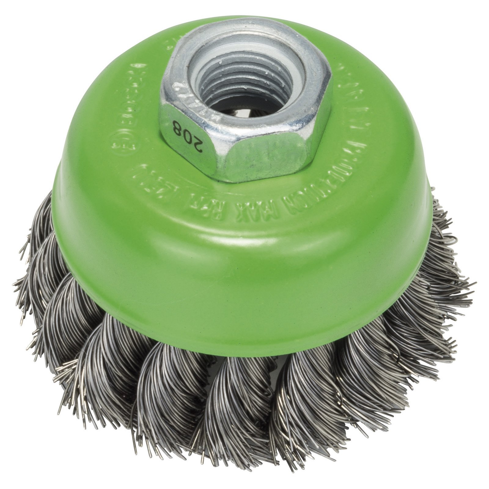 Bosch Topfbürste gezopfter rostfreier Stahldraht M 14