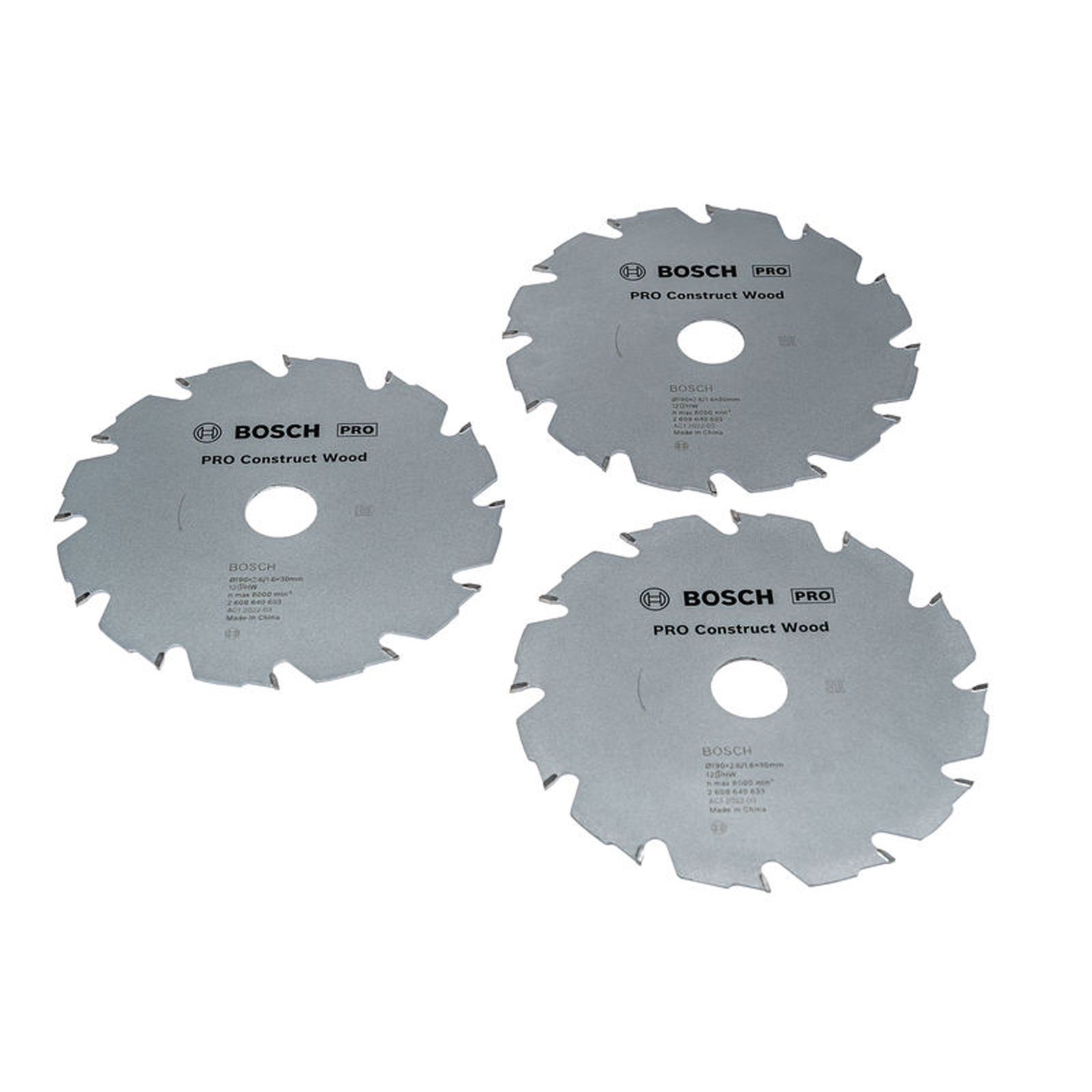 Bosch Promo 3er Pack, 190 mm CW Wood