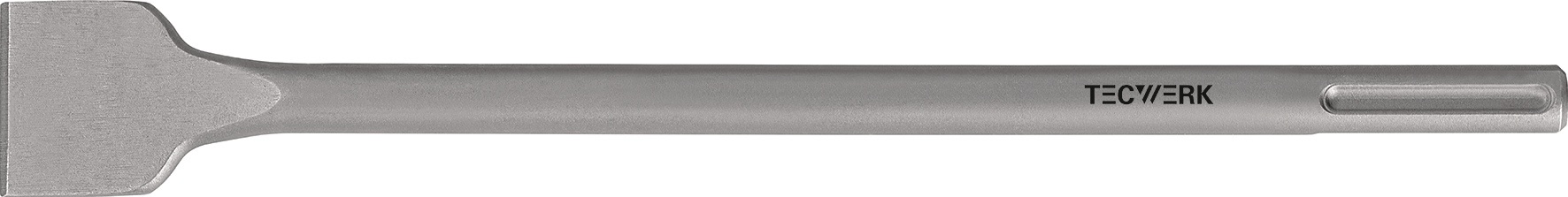 Spatmeißel L.400mm Schneiden-B.50mm SDS-max TECWERK