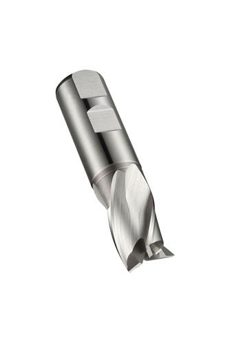 Langlochfräser Einsatz-L.45,5mm HSS-E-PM Blank Z.3