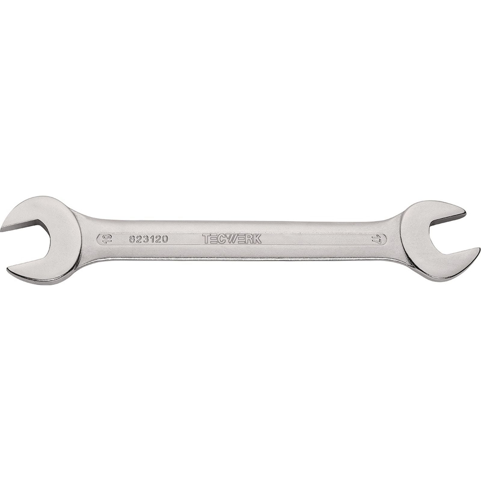 Doppelmaulschlüssel 17x19mm L.221mm verchr.TECWERK