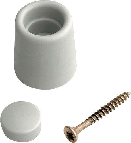 Türpuffer Ø 29 mm H.35 mm grau Dübelmontage (25 Stk.) - 501516