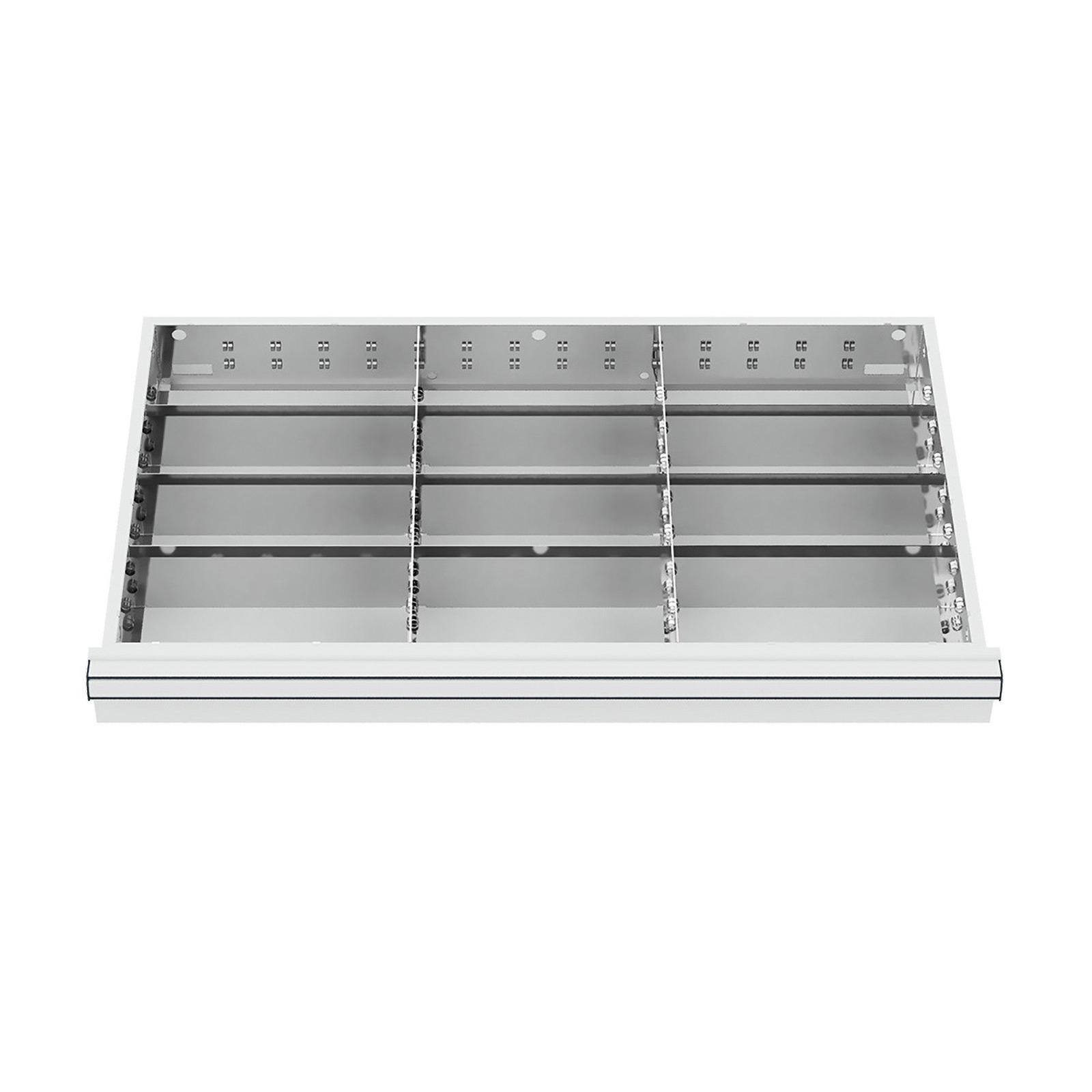 WS24 Schubladeneinteilung Metalleinteilung BLH 100/125 mm Innenmaß 800 x 450 mm - WS24-100298